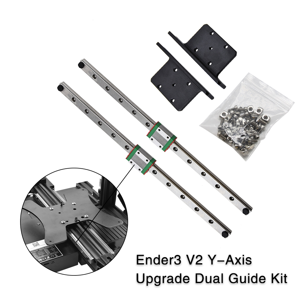 Linear Rail Mgn12H Set - Upgrade Y-as Lineaire Railgeleider Kit Voor