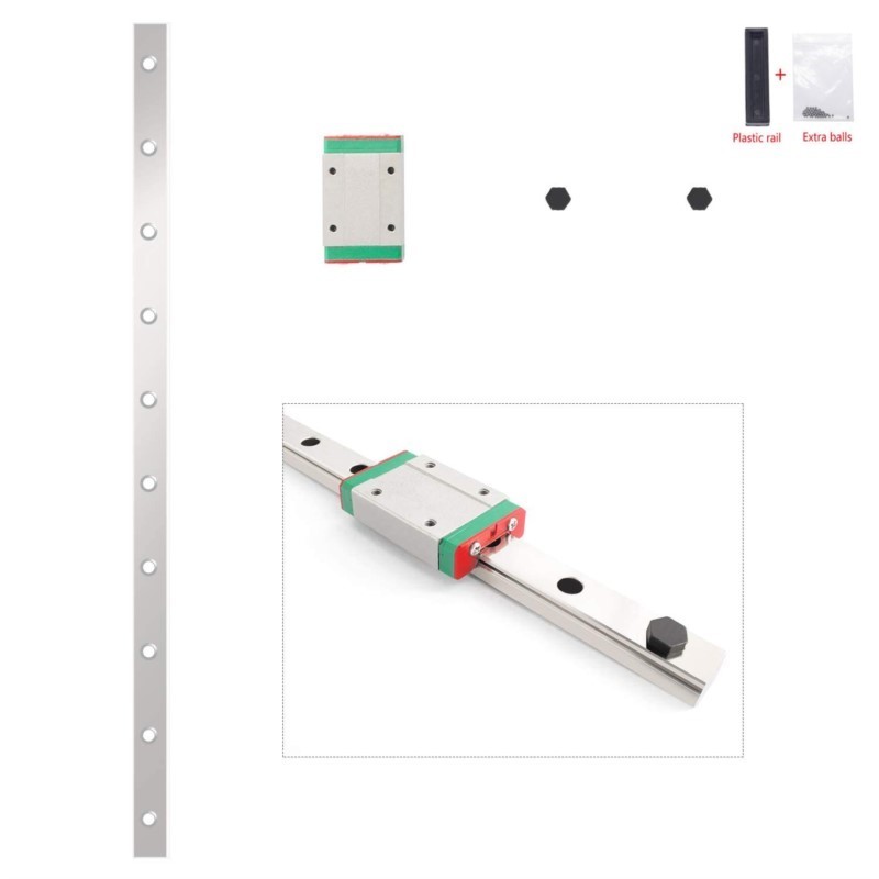 12 mm lineaire geleider MGN12  - Linear Rail Mgn12H Set recensie en prijs