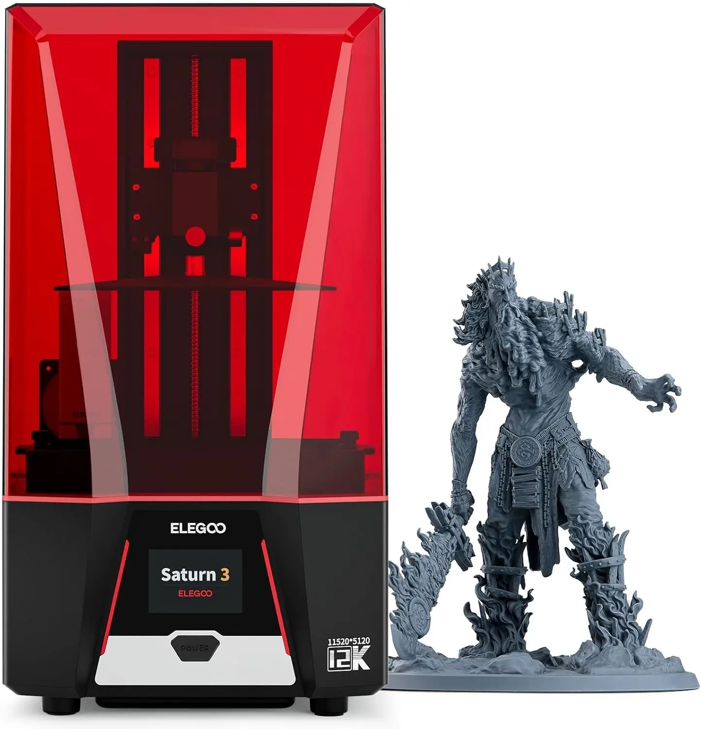 Saturn 3 MSLA 12K 3D-printer | - 12K Monochrome Lcd Resin 3D Printer recensie en prijs