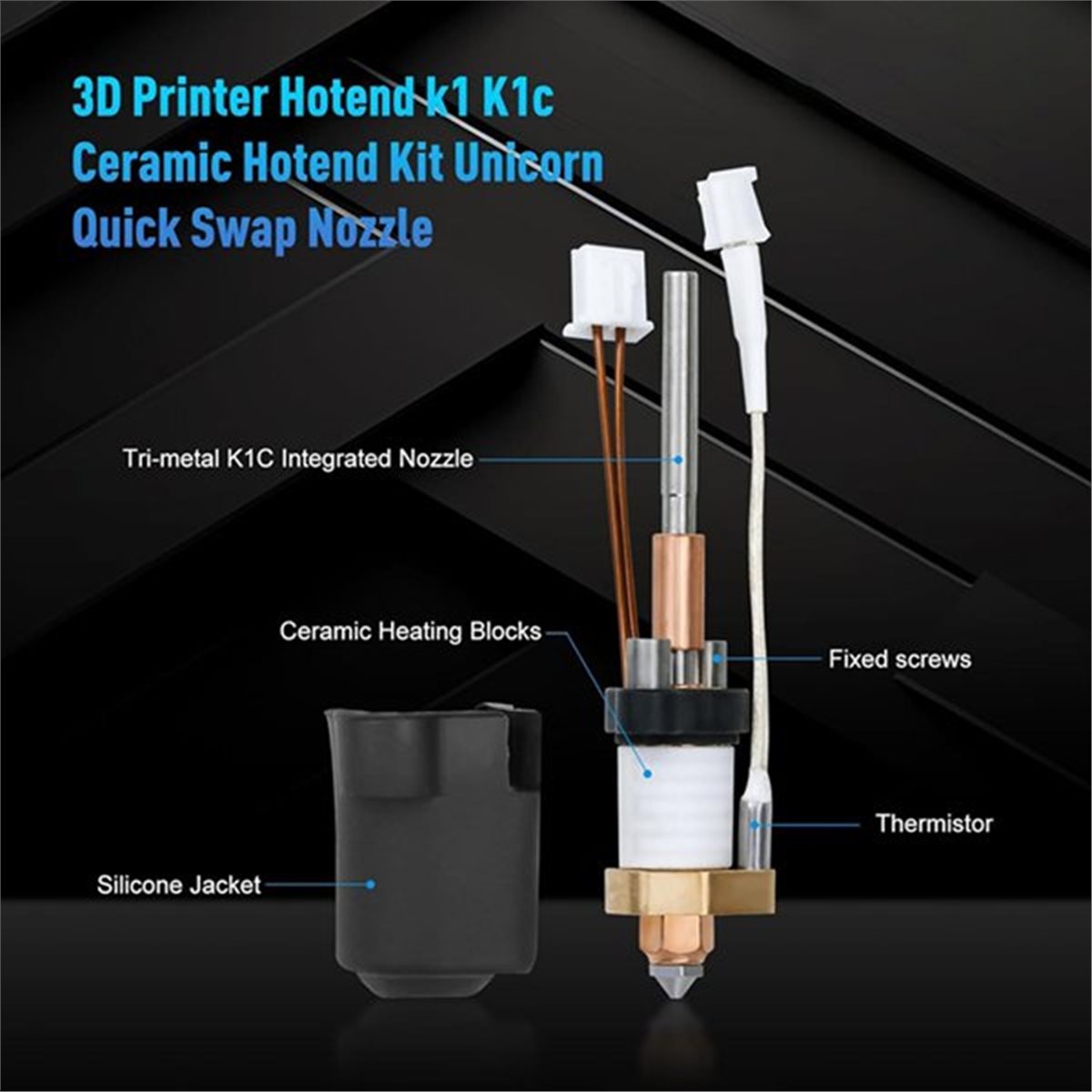 L70A Voor Creality K1C/K1MAX H - High Flow Ceramic Hotend recensie en prijs
